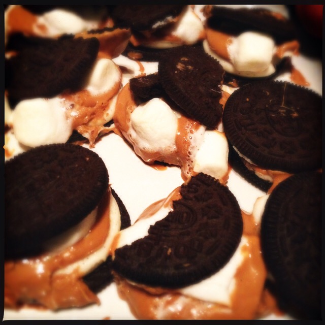 finished s'mOreos